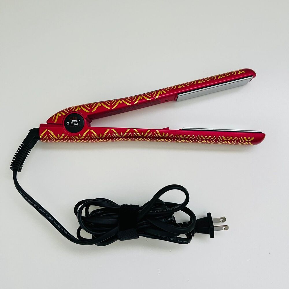 CHI Smart Gemz Volumizing Zirconium Titanium Garnet Metallic Foil 1" Flat Iron